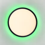 CASTOR - Plafonnier - Ø 32 cm - LED Dim. - CCT - 1x20W 2700K/6500K - Rvb - Opalin – Image 8