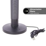 Lampe à poser LED RVB Digital, 40cm, Synchronisation musicale, éclairage blanc CCT, filaire USB – Image 5