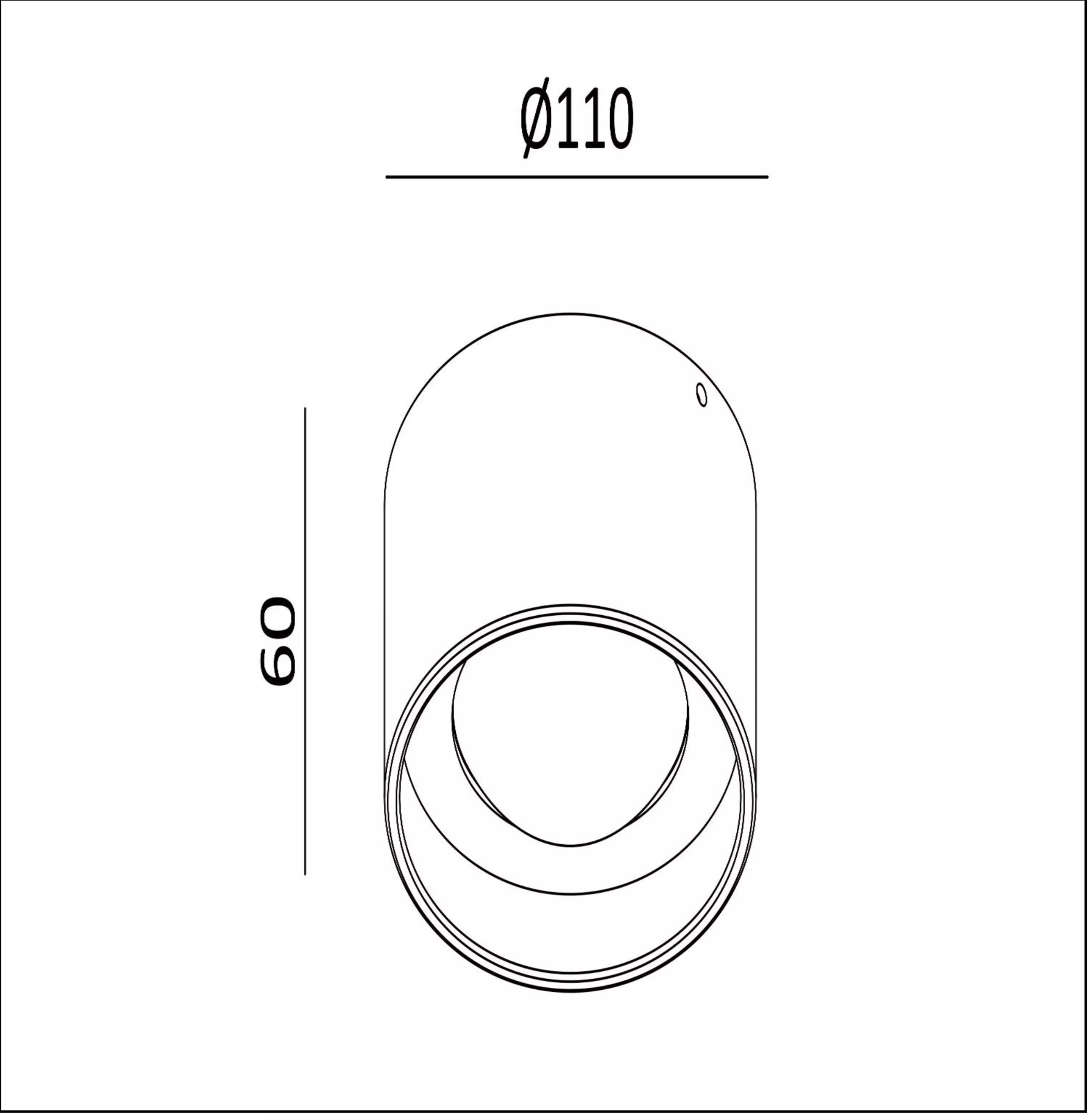 LENZ - Spot plafond Intérieur/Extérieur - Ø 11 cm - LED - 1x8W 2700K - IP54 - Rouille | Essential – Image 3