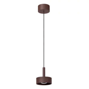 LENZ - Suspension Intérieur/Extérieur - Ø 11 cm - LED - 1x8W 2700K - IP54 - Rouille | Essential