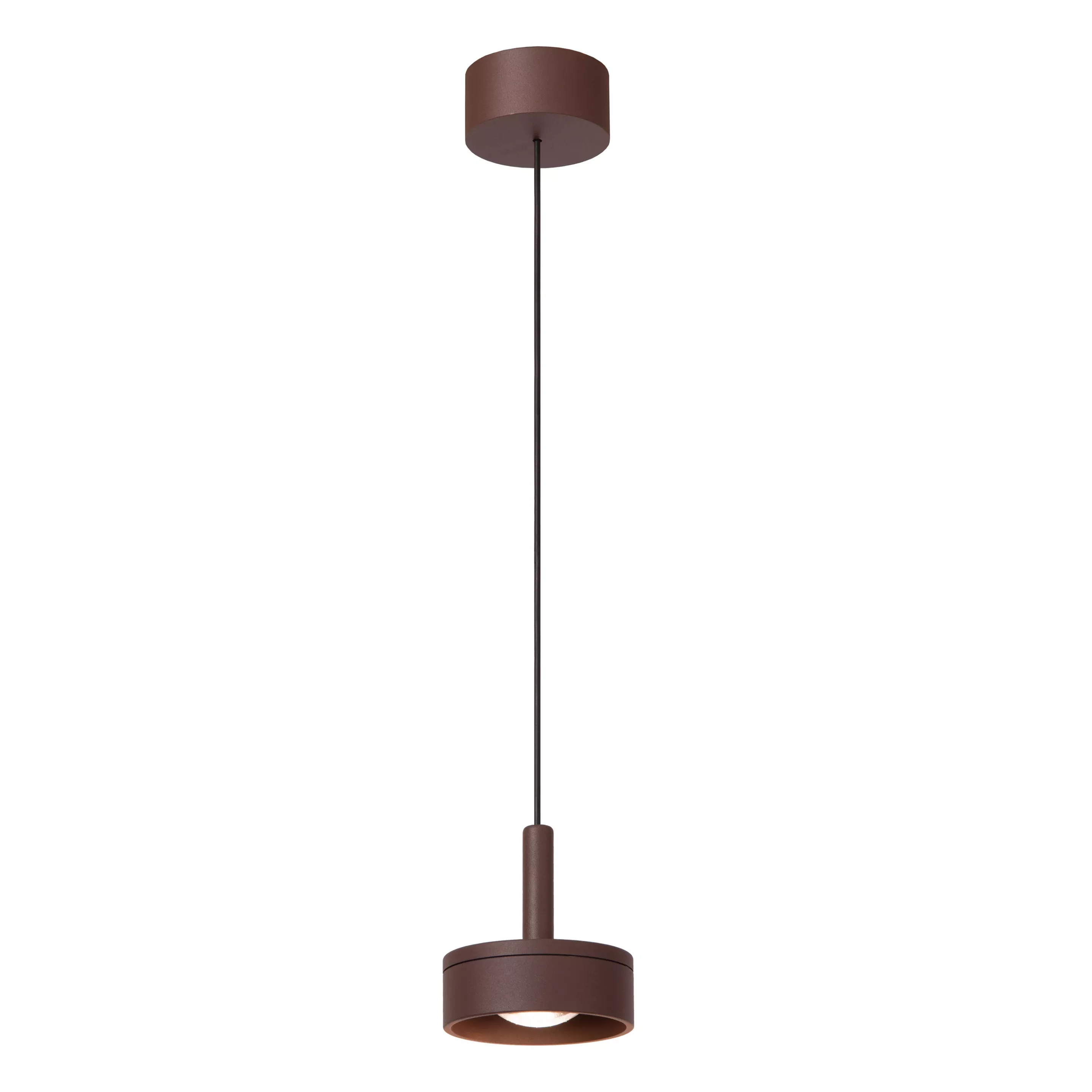 LENZ - Suspension Intérieur/Extérieur - Ø 11 cm - LED - 1x8W 2700K - IP54 - Rouille | Essential – Image 2