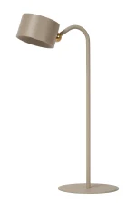 JOLAN - Lampe de bureau Rechargeable/Lampe à pince/Applique murale - Batterie/Piles - LED Dim to warm - 1x3,5W 2700K/5700K - Taupe – Image 13