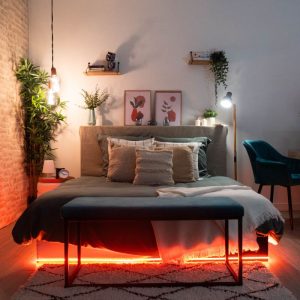 Ruban LED connecté KOZii, blancs et couleurs, 5m