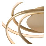 SARDANA - Plafonnier - LED Dim. - 1x54W 2700K - Or Mat / Laiton | Premium – Image 4