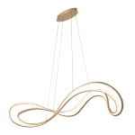 SARDANA - Suspension - LED Dim. - 1x54W 2700K - Or Mat / Laiton | Premium – Image 3