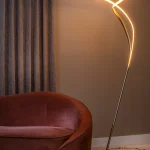 SARDANA - Lampadaire - Ø 44 cm - LED Dim. - 1x28W 2700K - Or Mat / Laiton | Premium