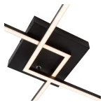 ARIANNE - Plafonnier - LED - CCT - 1x23W 2700K/4000K - Noir – Image 3