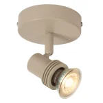 KIANTI - Spot plafond - Ø 10 cm - 1xGU10 - Taupe – Image 4