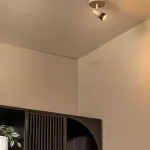KIANTI - Spot plafond - Ø 10 cm - 1xGU10 - Taupe