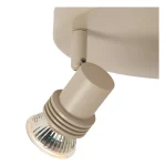 KIANTI - Spot plafond - Ø 15 cm - 2xGU10 - Taupe – Image 4