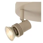 KIANTI - Spot plafond - Ø 21 cm - 3xGU10 - Taupe – Image 4