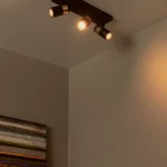GORIK - Spot plafond - 3xGU10 - Noir