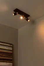 GORIK - Spot plafond - 3xGU10 - Noir