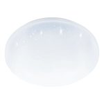Plafonnier led Eglo Pogliola-E Ciel 18w (4000k) IP44,blanc – Image 3