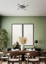 Plafonnier led Eglo Huerta-E 21w (4000k),noir