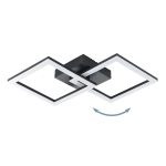 Plafonnier led Eglo Huerta-E 21w (4000k),noir – Image 3