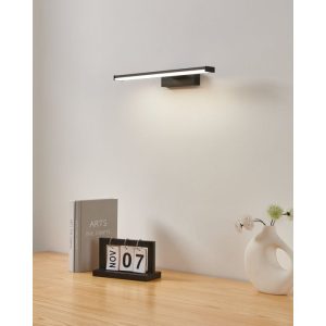 Applique SDB Eglo Galenzana-E 7.8w (4000k) IP44,noir