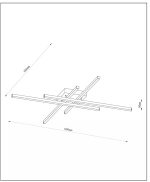 NOVAK - Plafonnier - LED Dim. - CCT - 1x42W 2700K/4000K - Noir – Image 6