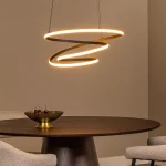 ESPIRAL - Suspension - LED Dim. - CCT - 1x40W 2700K/4000K - Noir | Essential