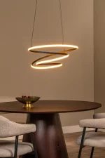 ESPIRAL - Suspension - LED Dim. - CCT - 1x40W 2700K/4000K - Noir | Essential