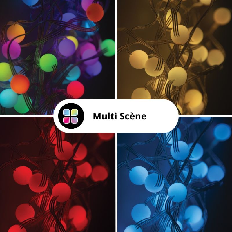 Guirlande connectée LED RVB USB 6m Synchronisation musicale – Image 6