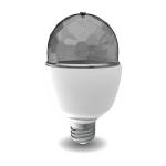 Ampoule LED disco à tête rotative, culot E27, conso. 3W cons., lumière RVB – Image 4