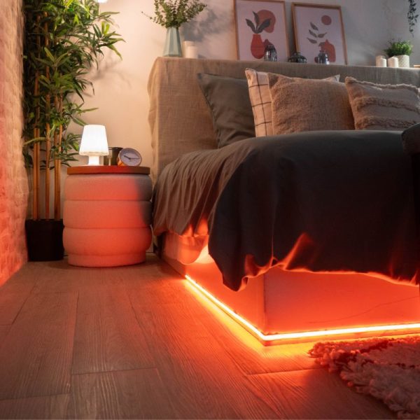 Ruban LED COB 3m RVB - Extensible 6m - éclairage continu multi-mode