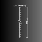Ruban LED COB 3m RVB - Extensible 6m - éclairage continu multi-mode – Image 2