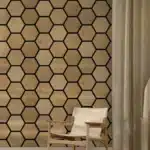 Panneau acoustique hexagonal HDF