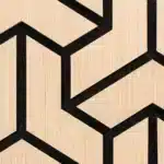 Panneau acoustique hexagonal géométrique HDF – Image 3