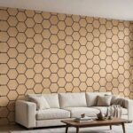 Panneau acoustique hexagonal HDF – Image 6