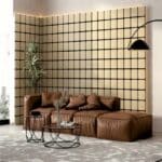 Panneau acoustique carré HDF