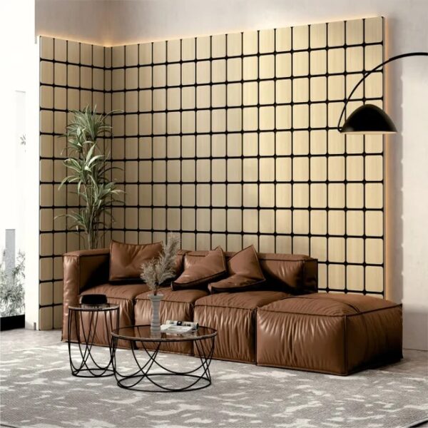 Panneau acoustique carré HDF