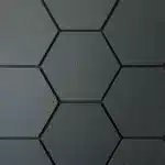 Panneau acoustique hexagonal HDF