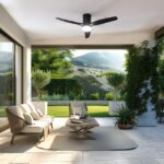 Ventilo connecté Cecotec 3P Aero5600 18w CCT IP44,noir/noir