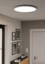 Plafonnier led Eglo ZigBee Rovito-Z 20w RGBCCT 39cm,blanc