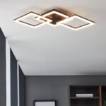 Plafonnier led Eglo ZigBee Paranday-Z 35w CCT 65cm,noir