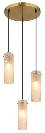 Suspension cascade Globo Karolo 3xE14 35cm – Image 2