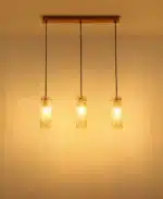 Suspension barre Globo Karolo 3xE14 65cm