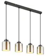 Suspension barre Globo Felicia 4xE27 78cm – Image 3