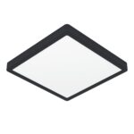Plafonnier led carré Eglo ZigBee Fueva 6-Z 16w RGBCCT,noir – Image 2