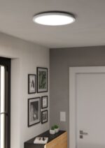 Plafonnier led Eglo Rovito-Z 22,5w RGBCCT 39cm,blanc