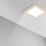 Plafonnier led carré Eglo ZigBee Salobrena-Z 15.2w CCT,bois