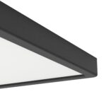 Plafonnier led carré Eglo ZigBee Fueva 6-Z 16w RGBCCT,noir – Image 3