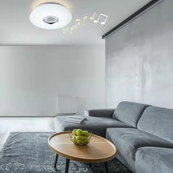 Plafonnier led Globo bluetooth Nicole 18w RGB+W 39.5cm