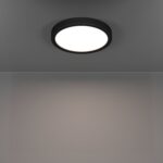 Plafonnier led Eglo Fueva 6-Z 14w RGBCCT IP44 21cm,noir