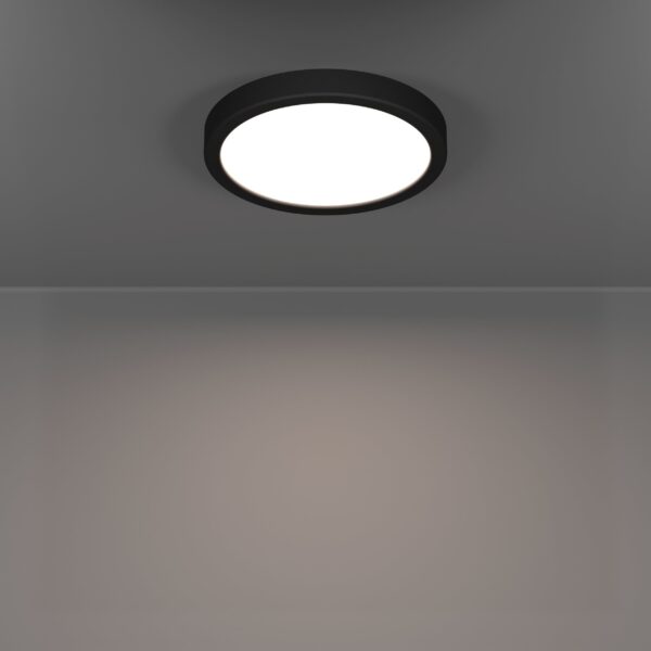 Plafonnier led Eglo Fueva 6-Z 14w RGBCCT IP44 21cm,noir