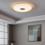 Plafonnier led Eglo ZigBee Lanciano-Z 47w CCT 77cm, blanc