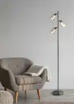 Lampadaire Globo Villegas 3xE14 H161cm – Image 3