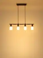 Suspension barre Globo Villegas 4xE14 62cm